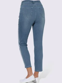 Collection L Pantalons<Jean 7/8 qualité coton