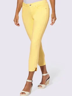 Pantalons<Jean 7/8 qualité coton