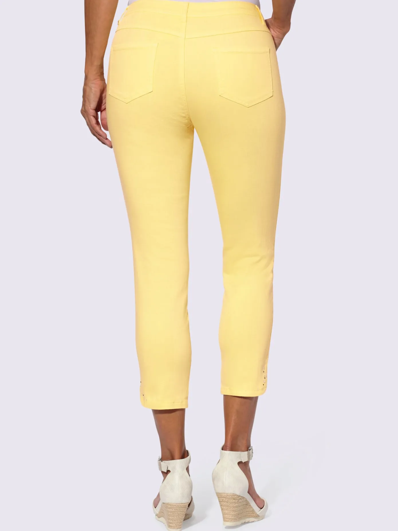 Pantalons<Jean 7/8 qualité coton