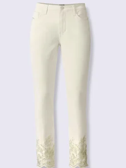Fair Lady Pantalons<Jean 7/8 qualité coton