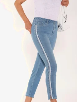 Collection L Jeans<Jean 7/8 qualité coton