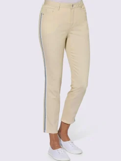 Collection L Pantalons<Jean 7/8 qualité coton