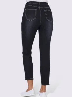 Collection L Pantalons<Jean 7/8 qualité coton