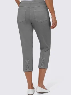 Collection L Pantalons<Jean 3/4 qualité coton doux sur la peau