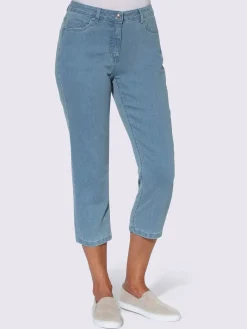 Collection L Pantalons<Jean 3/4 qualité coton doux sur la peau