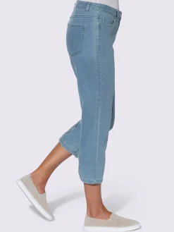 Collection L Pantalons<Jean 3/4 qualité coton doux sur la peau