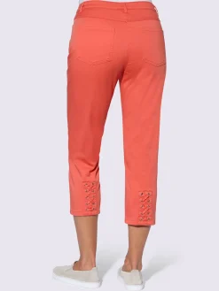 Collection L Pantalons<Jean 3/4 qualité coton doux sur la peau