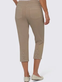 Collection L Pantalons<Jean 3/4 qualité coton doux sur la peau