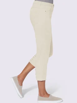 Collection L Jeans|Pantalons<Jean 3/4 qualité coton doux sur la peau