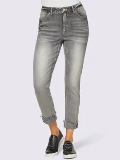 Rick Cardona Jeans|Pantalons<Jean 7/8 revers des jambes fixe