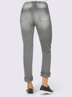 Rick Cardona Jeans|Pantalons<Jean 7/8 revers des jambes fixe