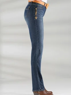 Collection L Pantalons|Jeans<Jean avec poches originales en qualité extensible