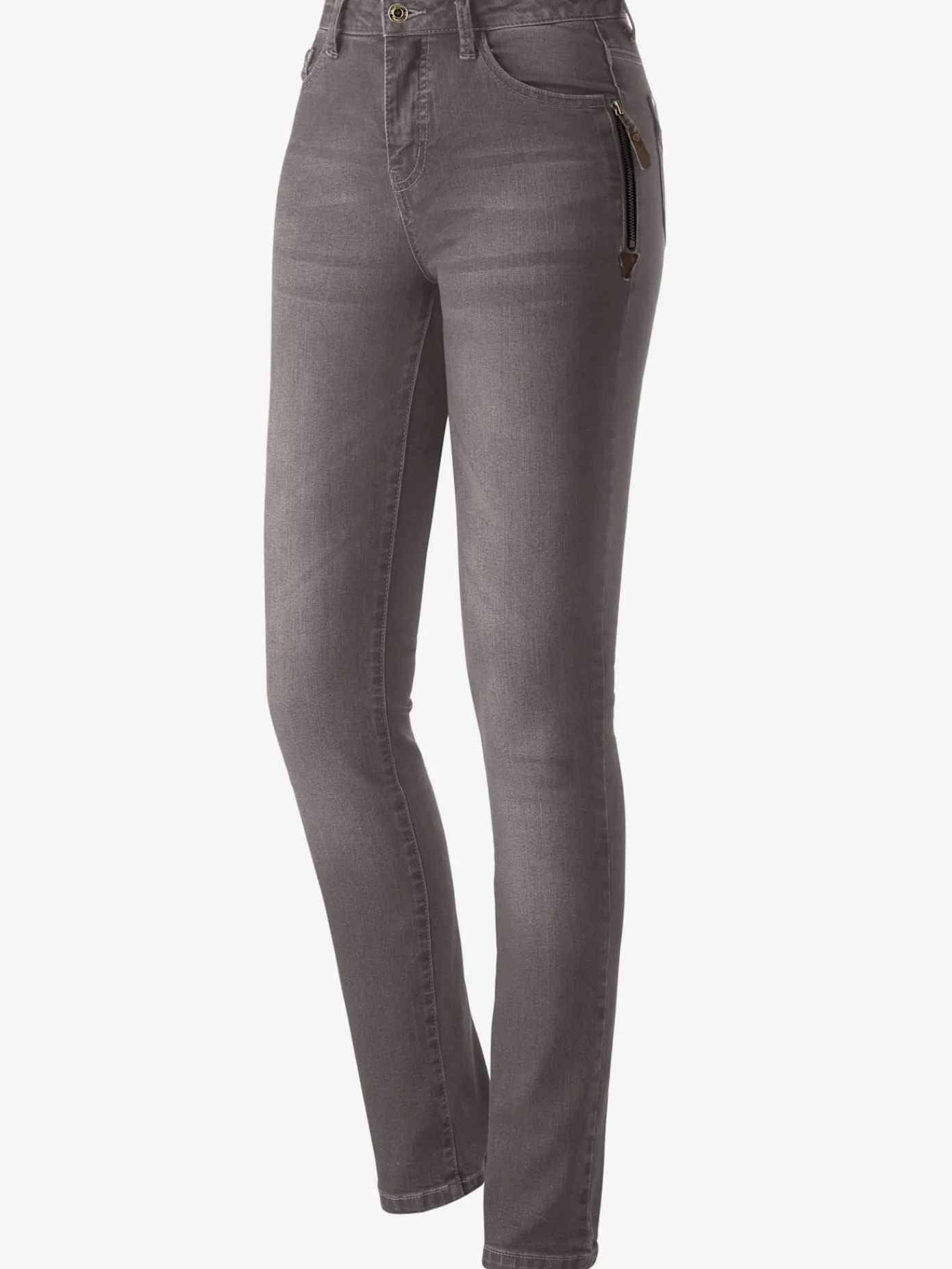 Collection L Pantalons<Jean avec poches originales en qualité extensible