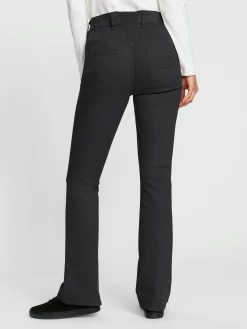 Pantalons<Jean bootcut avec coton