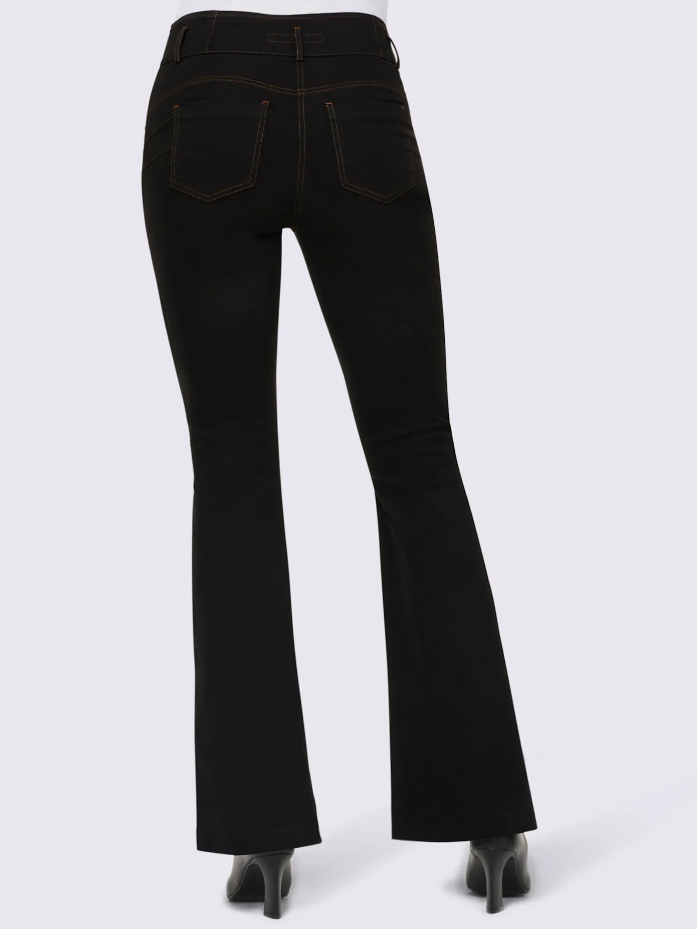 Ashley Brooke Pantalons<Jean bootcut élasthanne