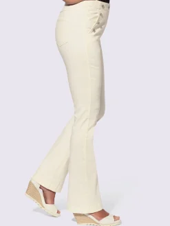 Pantalons<Jean bootcut qualité coton