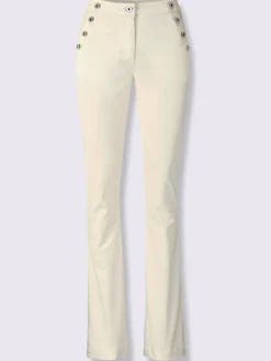 Pantalons<Jean bootcut qualité coton