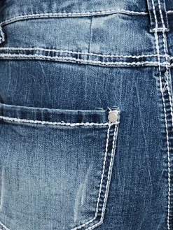 Linea Tesini Pantalons<Jean boyfriend coupe droite