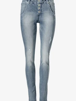 Linea Tesini Jeans|Pantalons<Jean boyfriend coupe droite