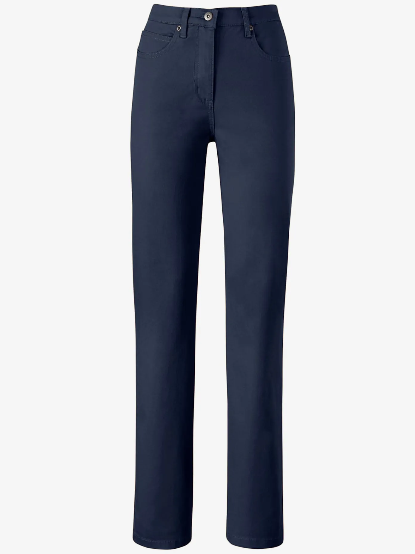 Pantalons<Jean broderie décorative sur les poches arrières