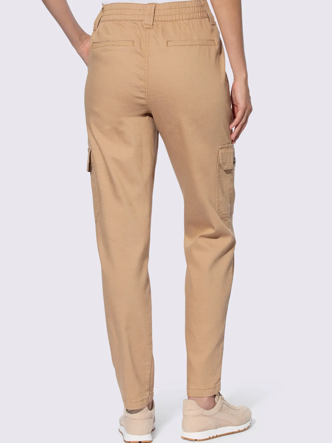 Linea Tesini Jeans|Pantalons<Jean cargo coupe cargo décontractée