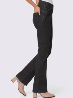 Creation L Jeans|Pantalons<Jean ceinture élastique confortable