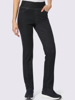 Best Connection Pantalons<Jean ceinture élastique confortable