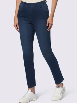 Best Connection Jeans|Pantalons<Jean ceinture élastique pour plus de confort