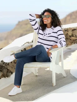 Best Connection Jeans|Pantalons<Jean ceinture élastique pour plus de confort