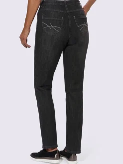 Collection L Jeans|Pantalons<Jean confortable grace au stretch effet délavé