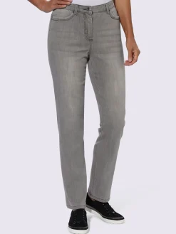 Collection L Pantalons<Jean confortable grace au stretch effet délavé