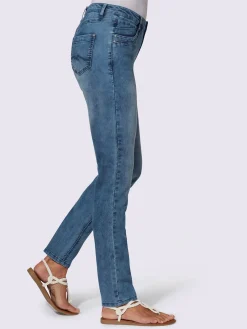 Collection L Pantalons<Jean coton extensible confortable