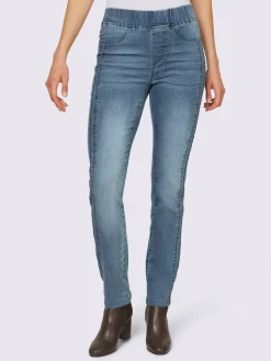 Linea Tesini Jeans|Pantalons<Jean coupe confortable