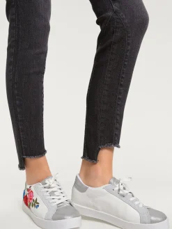 Linea Tesini Pantalons<Jean déchiré longueur 7/8