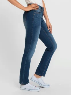 Pantalons|Jeans<Jean droit avec coton