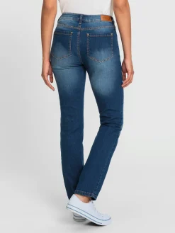Pantalons|Jeans<Jean droit avec coton