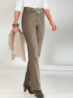 Cosma Jeans|Pantalons<Jean droit effet ventre plat