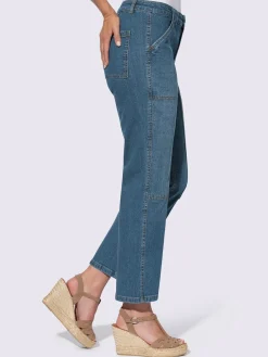 Linea Tesini Jeans|Pantalons<Jean droit jambe ajustée
