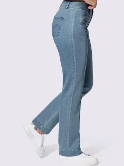 Rick Cardona Jeans|Pantalons<Jean droit nervures affinantes