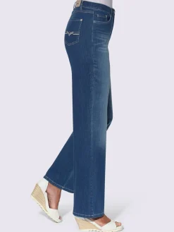 Cosma Jeans<Jean droit qualité coton