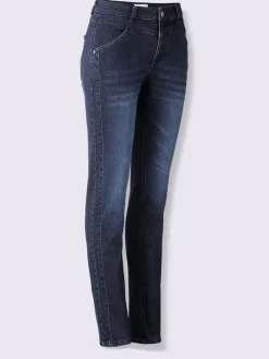 Collection L Pantalons<Jean extensible qualité coton