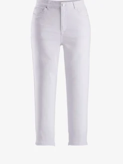 Collection L Pantalons<Jean femme 7/8 delavé