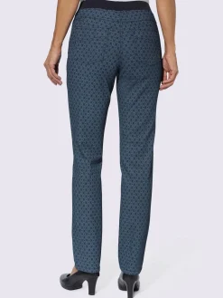 Pantalons<Jean femme confortable avec ceinture élastique