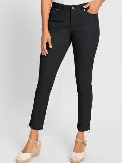 Jeans|Pantalons<Jean fentes latérales à glissière