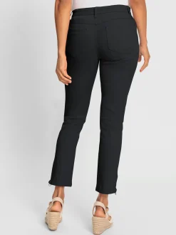 Jeans|Pantalons<Jean fentes latérales à glissière