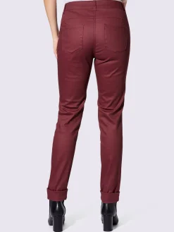 Linea Tesini Jeans|Pantalons<Jean fermetures à glissière décoratives