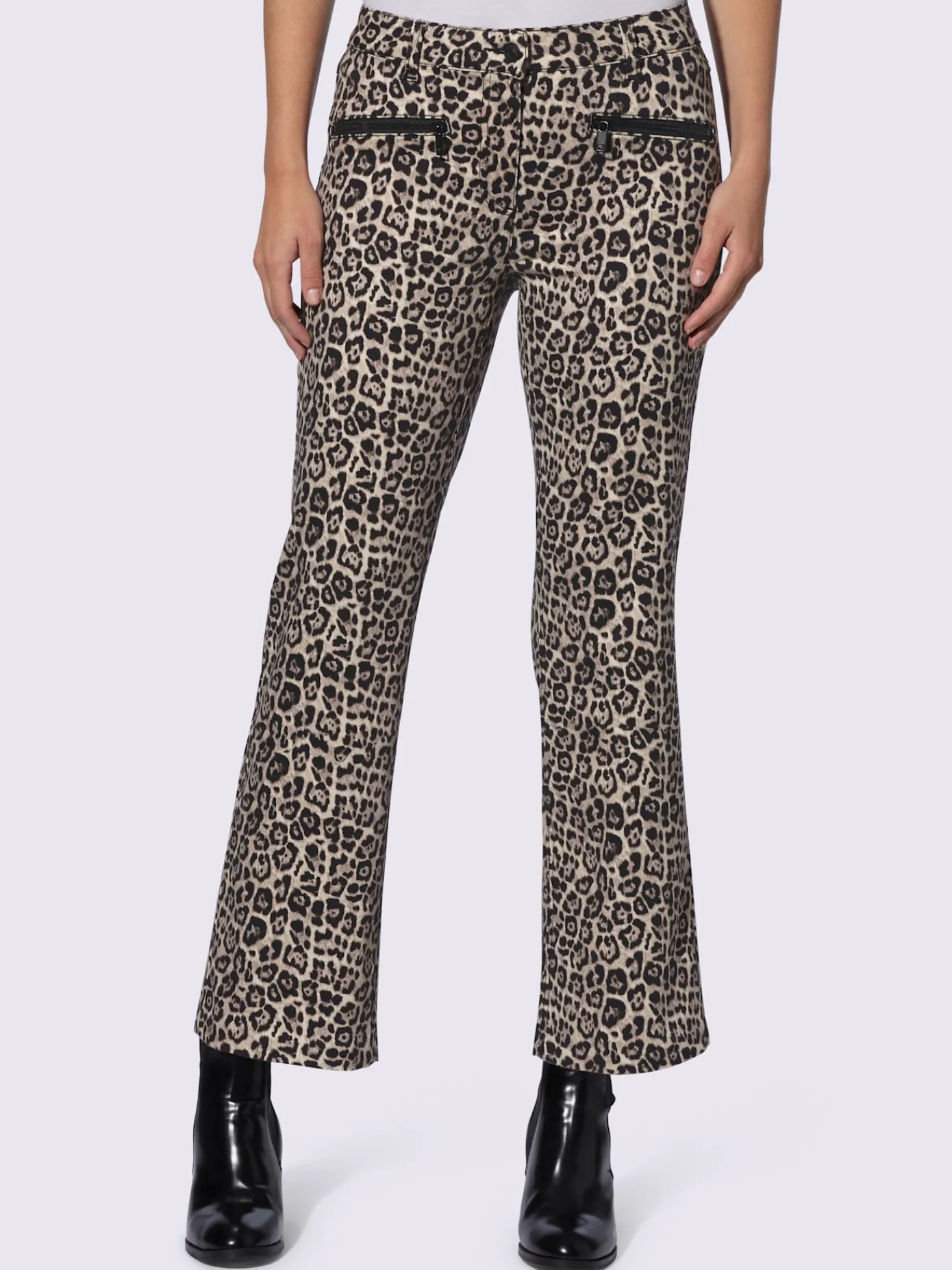 Rick Cardona Jeans|Pantalons<Jean joli motif léopard