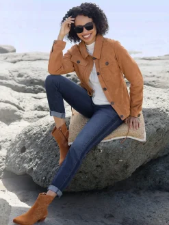 Linea Tesini Jeans|Pantalons<Jean jolies rayures galon