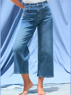 LASCANA Pantalons<Jean large pour femme