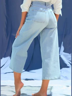 LASCANA Jeans|Pantalons<Jean large pour femme